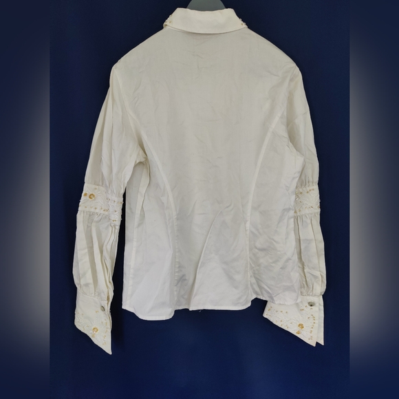 Floral Escada button-down shirt - Picture 5 of 10